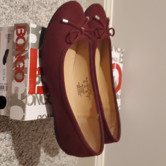 SOLD****Burgundy Flats - Picture 3 of 4